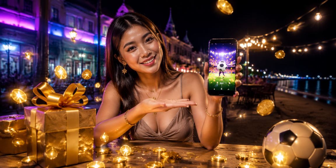 Penonton sepak bola Vietnam merayakan kemenangan taruhan di tepi pantai